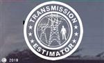 Transmssion ESTIMATOR Window Decal - Sticker ALSO CUSTOM!